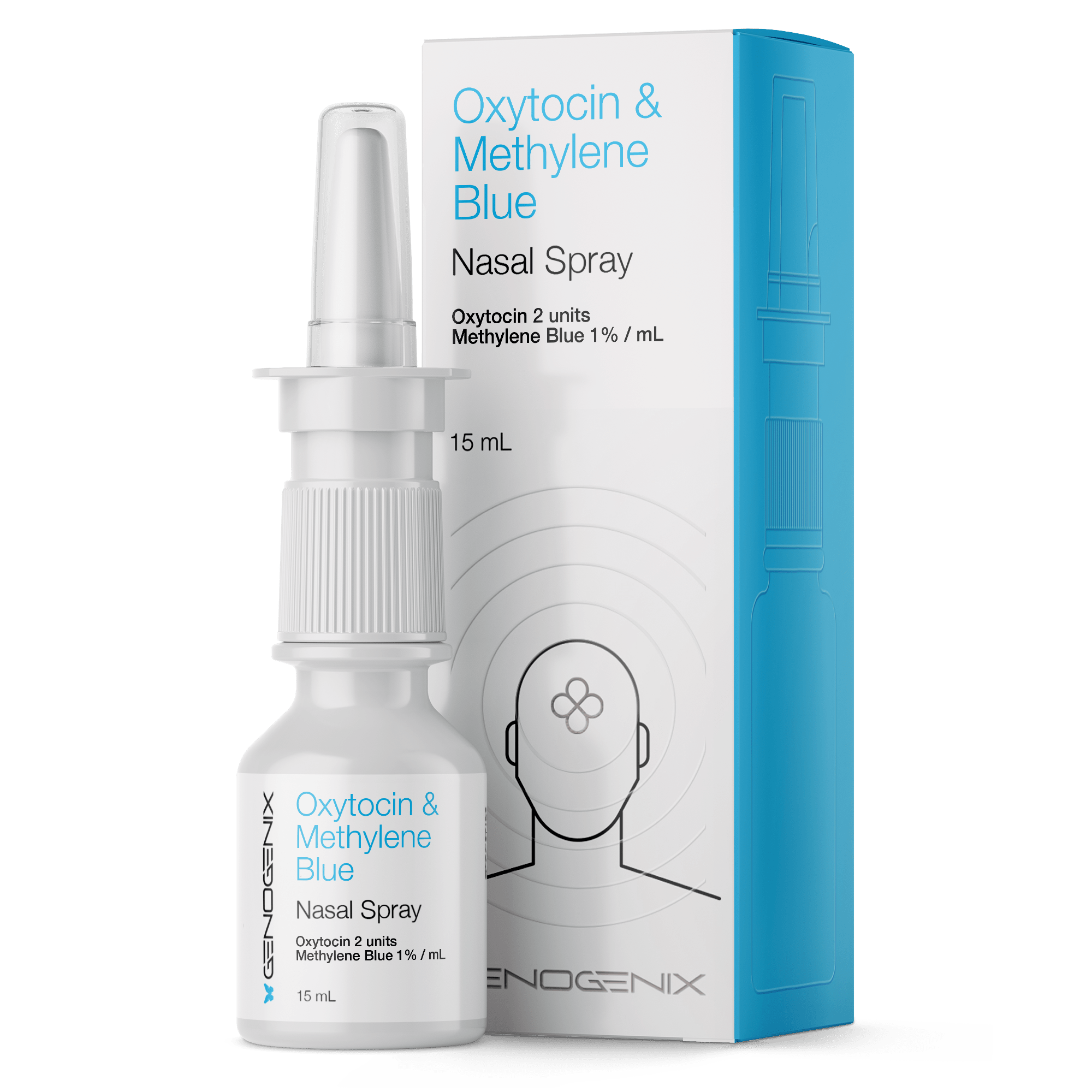 Oxytocin with Methylene Blue Nasal Spray – GenoGenix