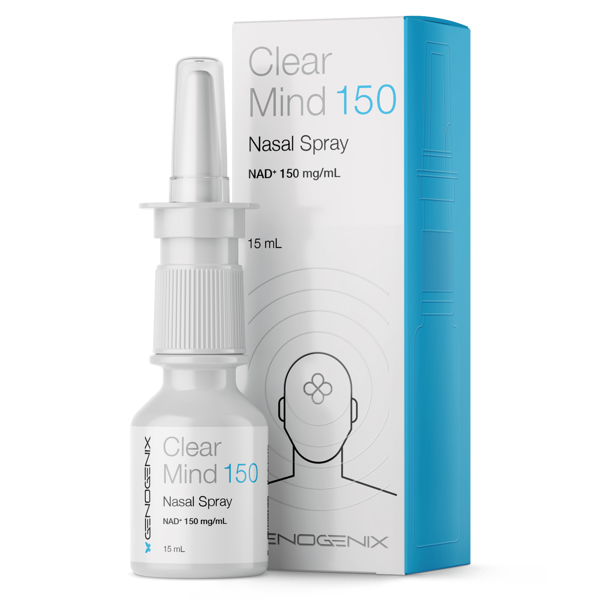 Clear Mind NAD+ Nasal Spray - GenoGenix